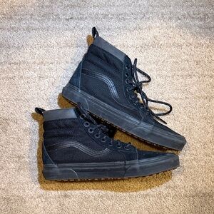 Vans Black High-Top Men's Sneakers